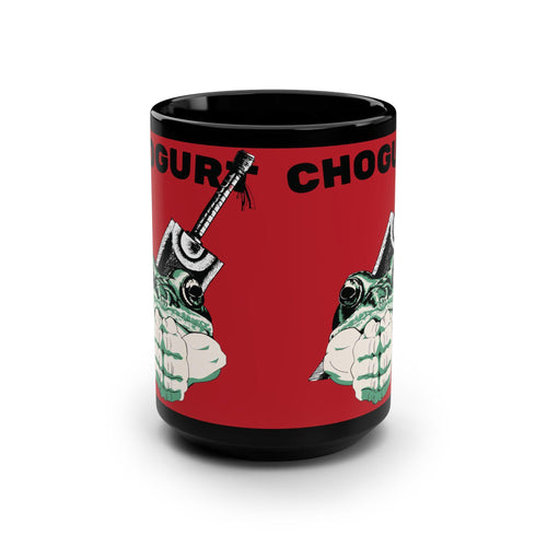 Chogurt Mug | 15oz Black Ceramic Coffee Mug
